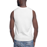 Your Vibe Attracts Your Tribe - Muscle Shirt - White