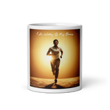 I Am Worthy Of My Dreams - White glossy mug